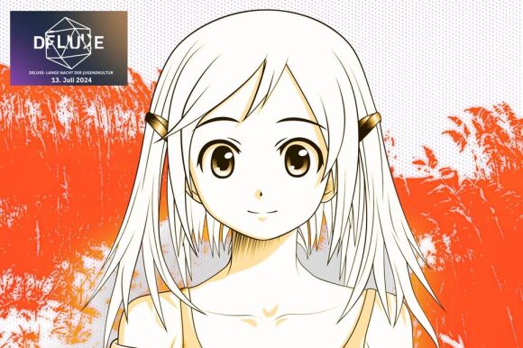 Manga: Portrait eines jungen Mädchens